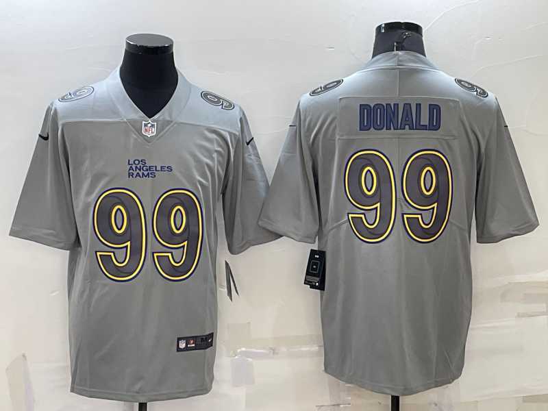 Men's Los Angeles Rams #99 Aaron Donald Grey Atmosphere Fashion Vapor Untouchable Stitched Limited Jersey,We sell and wholesale Men's Los Angeles Rams #99 Aaron Donald Grey Atmosphere Fashion Vapor Untouchable Stitched Limited Jersey on line form chian!